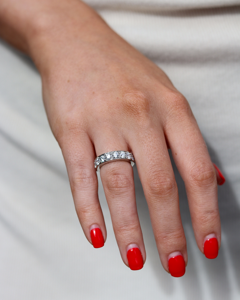 Diamond Full Eternity Band