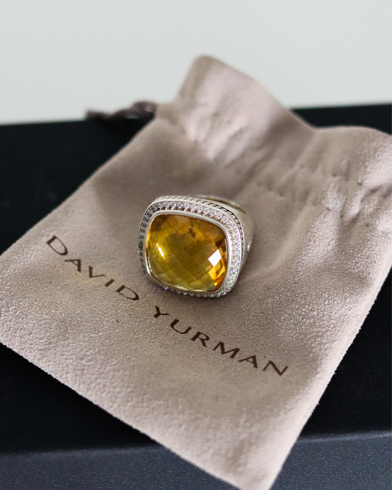 Pre-owned David Yurman Citrine Ring