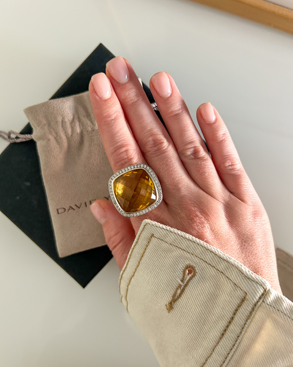 Pre-owned David Yurman Citrine Ring