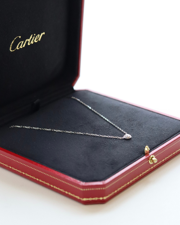 Pre- owned Cartier Diamond Pendant